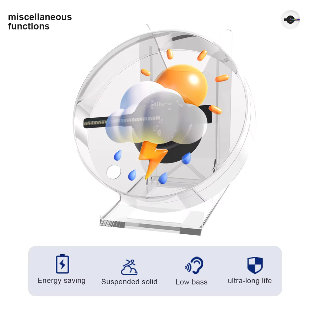 Sikunuo | Mini 3D WiFi Display Remote Hologram Fan