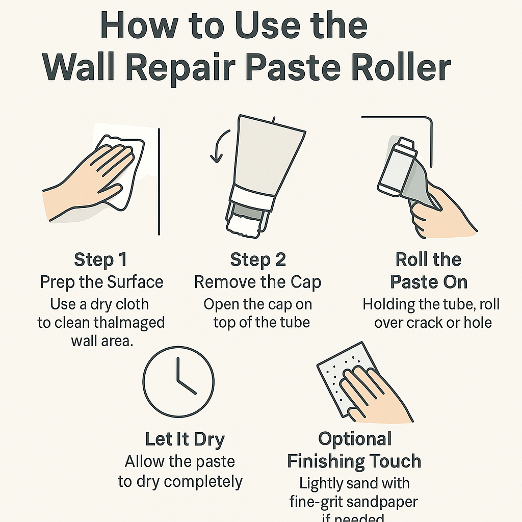 Sikunuo | Wall Repair Paste Roller