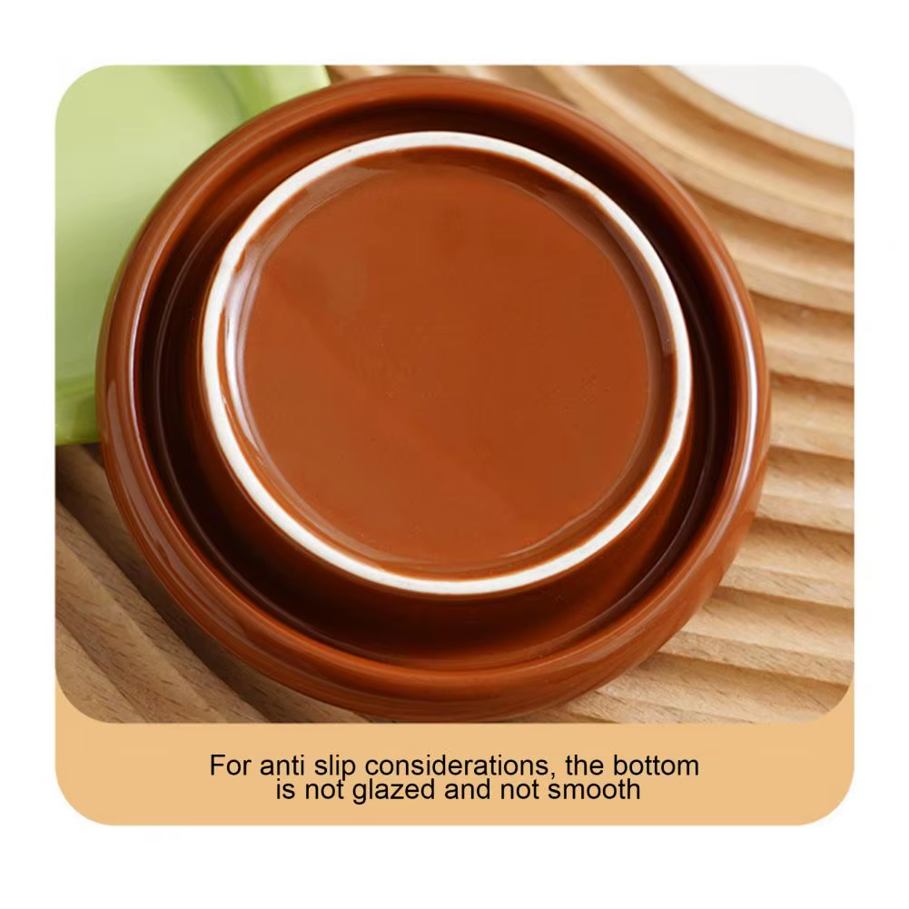 Sikunuo | Mini Stacked Hamburger Ceramic Plate Set