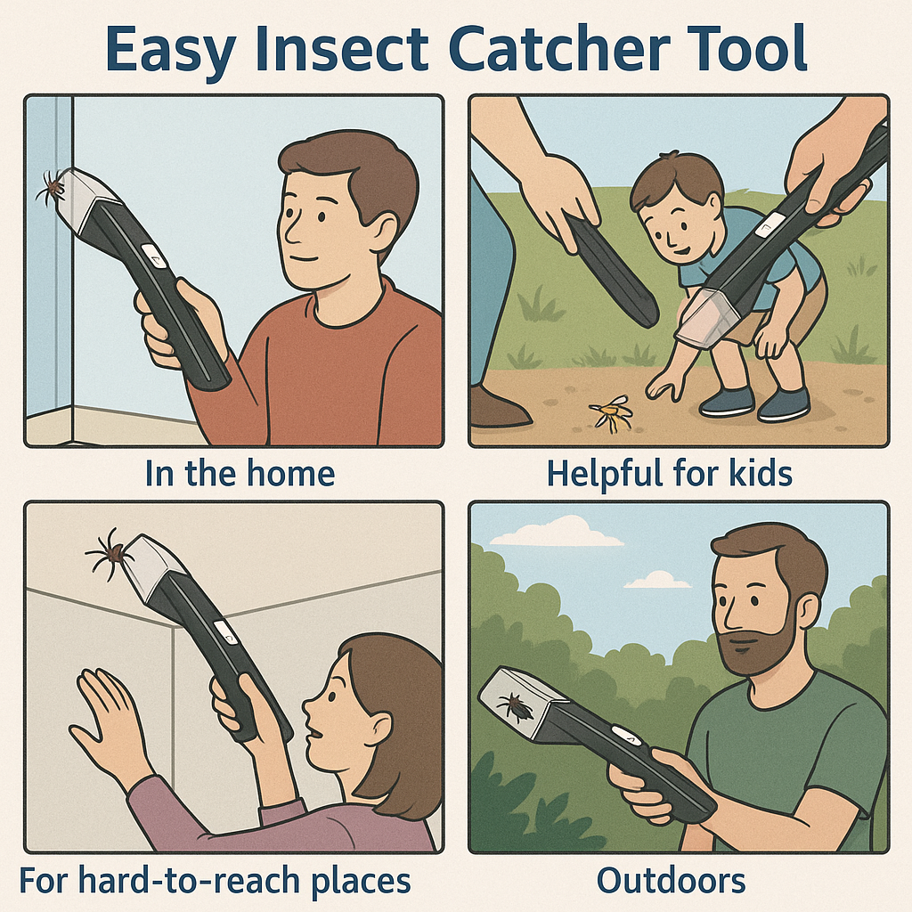 Sikunuo | No Exit Easy Insect Catcher Tool