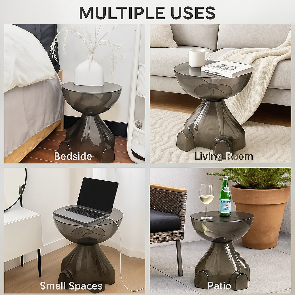 Sikunuo | European Acrylic Transparent Space-Saving Coffee Table