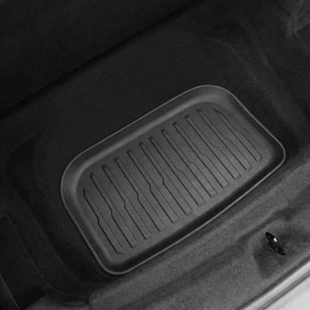 Sikunuo TPE Rear Trunk Storage Bin Mat for Model YL 6-Seater
