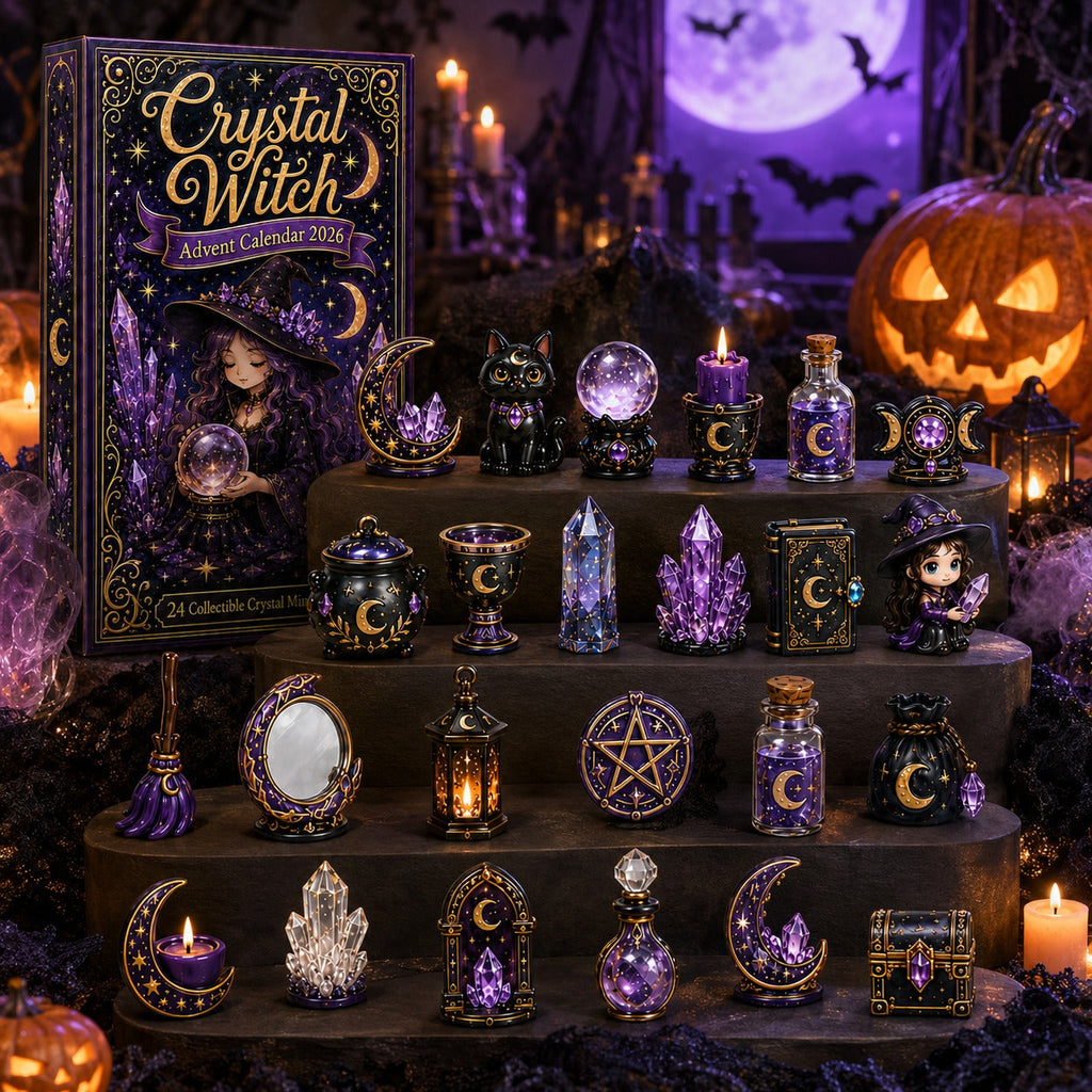 Crystal Witch Advent Calendar 2026 - 24 Days of Magical Miniatures