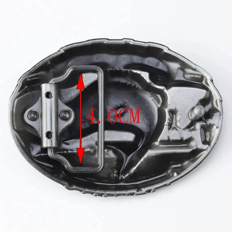 Largemouth Bass Western Belt Buckle