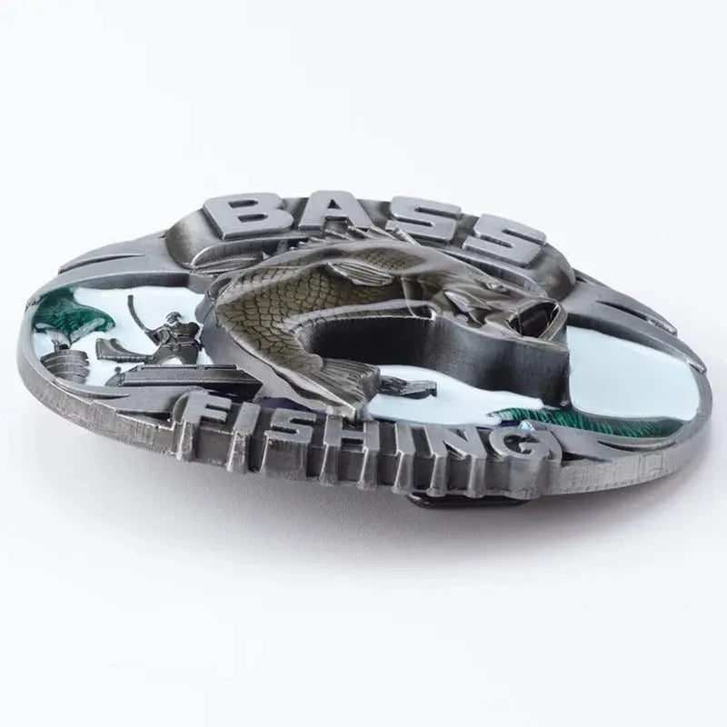 Largemouth Bass Western Belt Buckle