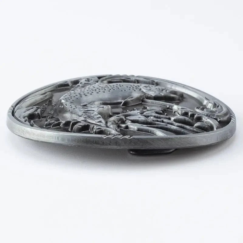Largemouth Bass Western Belt Buckle