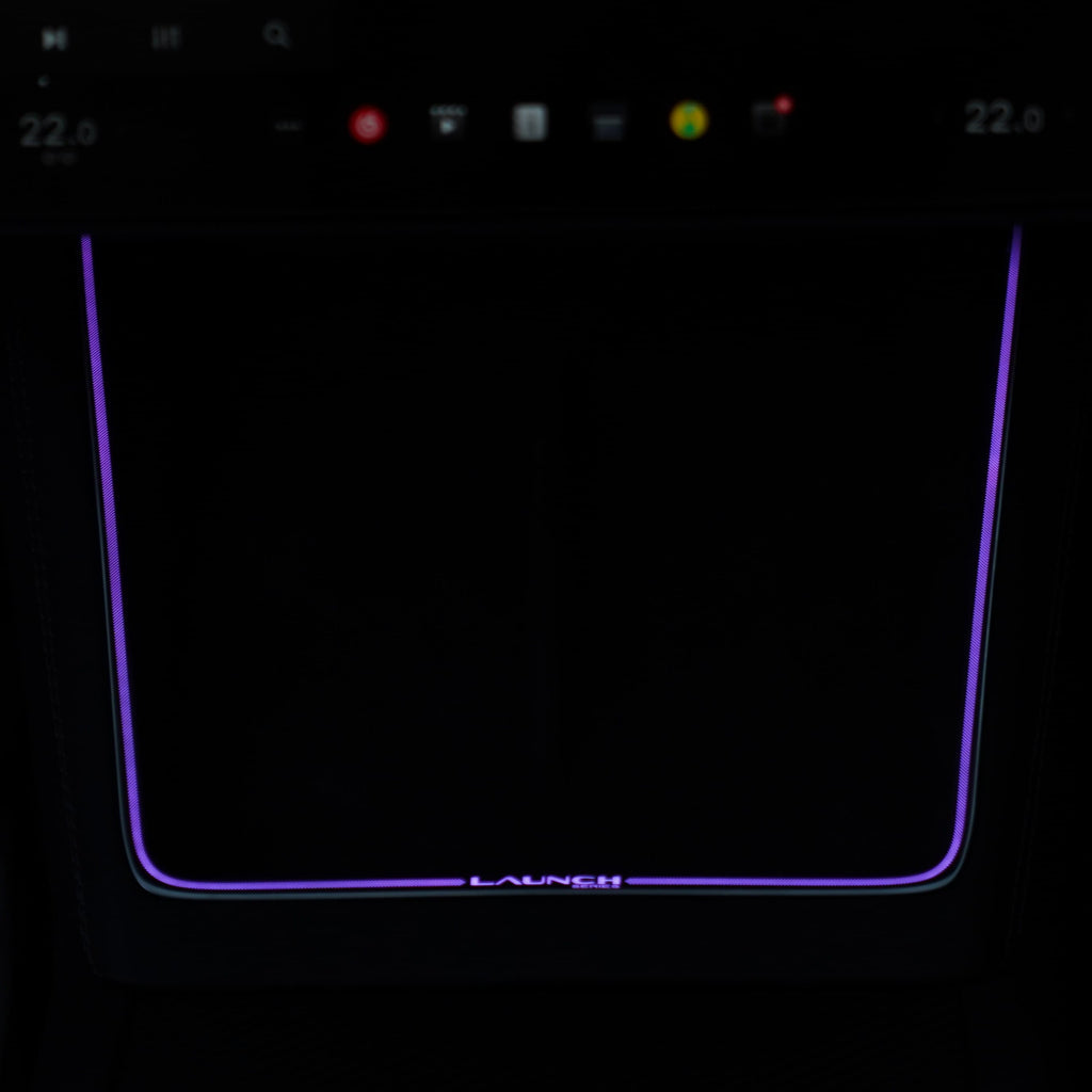 Laser-Carved Ambient Light for Model Y Juniper / YL Wireless Charging Port | Sikunuo
