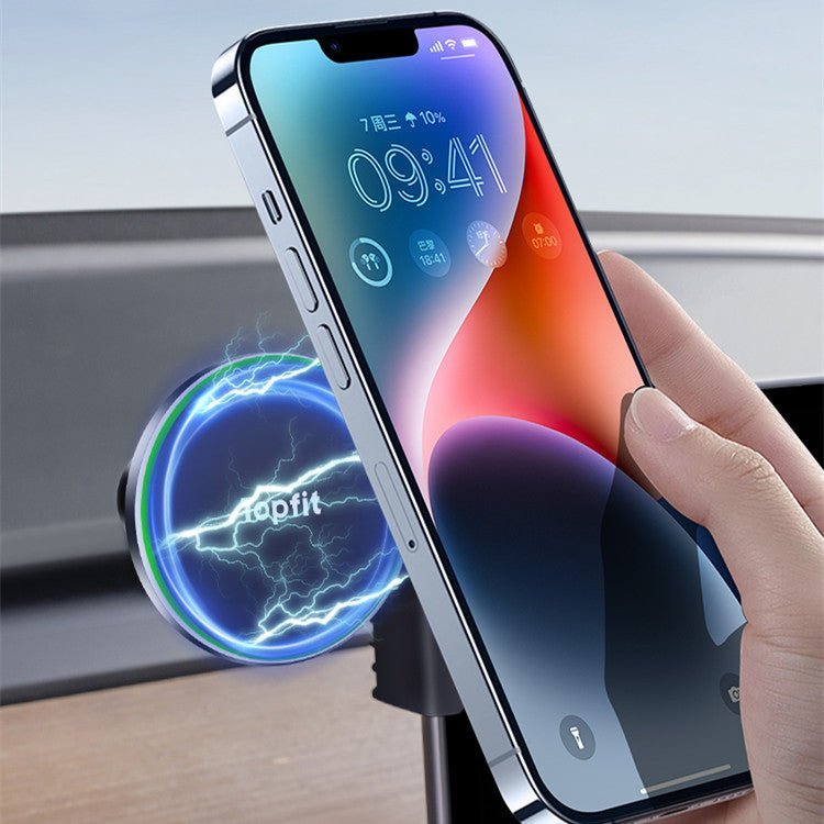 Magnetic Wireless Charging Phone Holder For Model 3 Highland/Y | Sikunuo