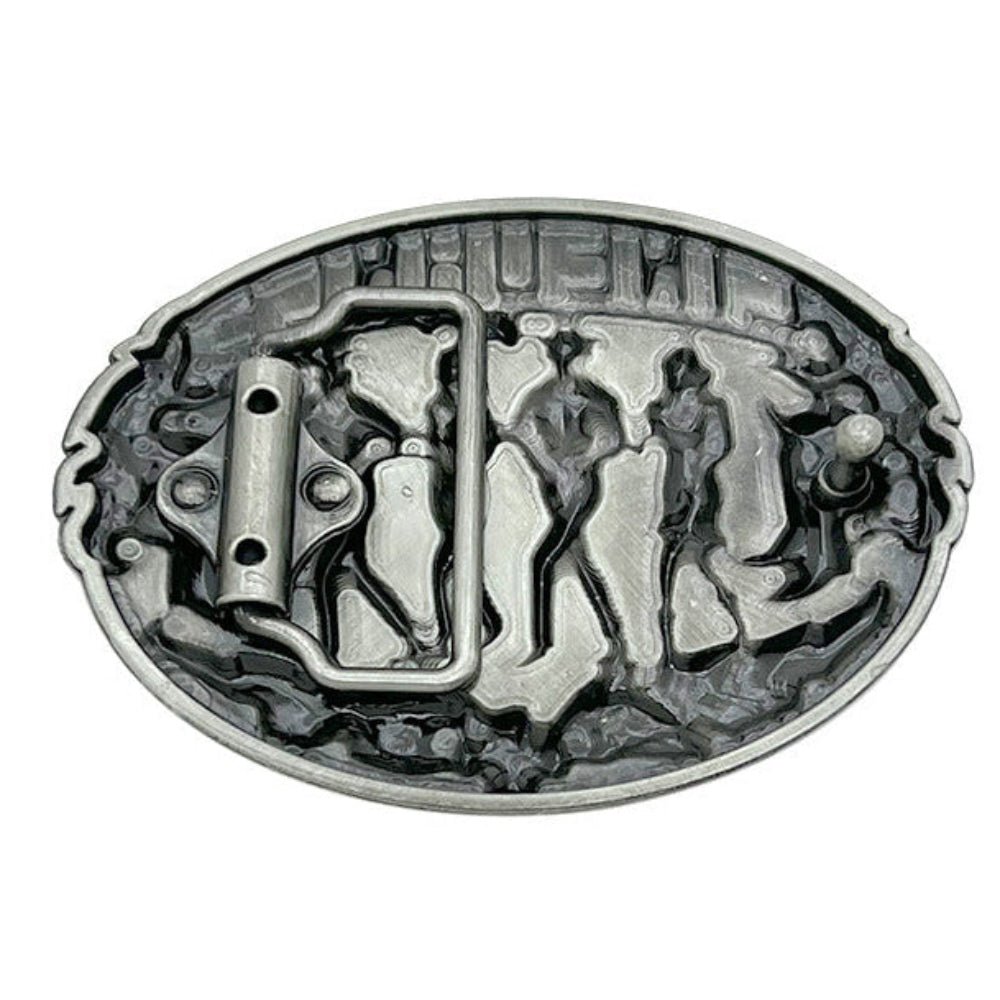 Line Dancing Belt Buckle
