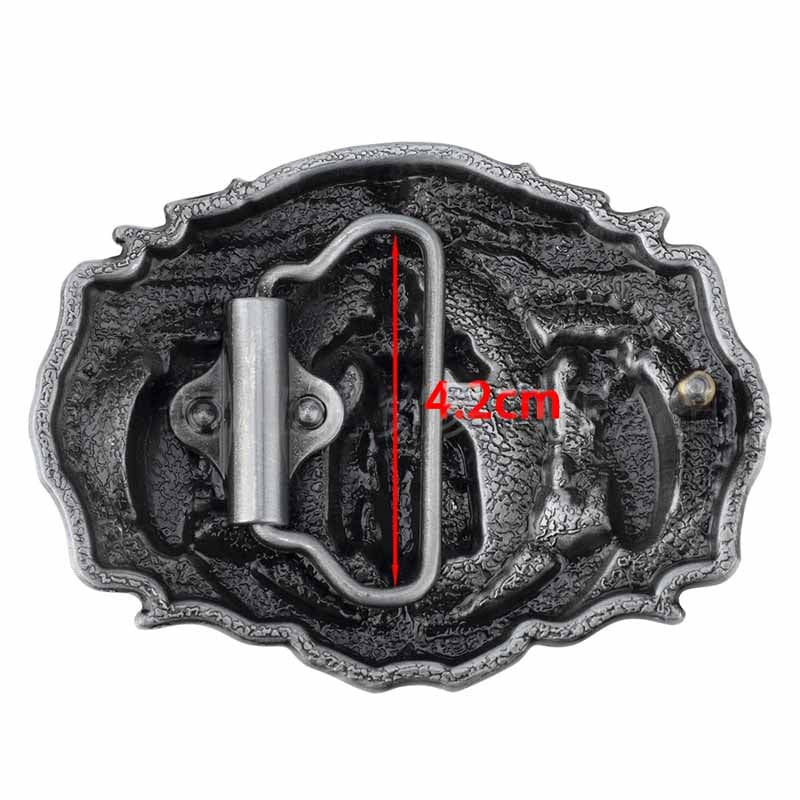 Live To Ride Ride To Live Western Belt Buckle