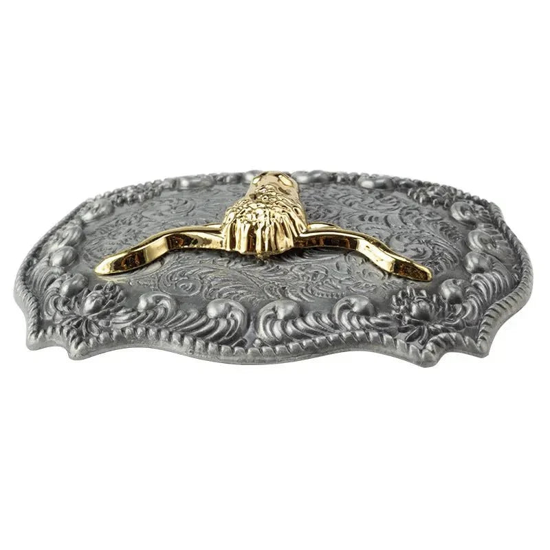 Longhorn Belt Buckle
