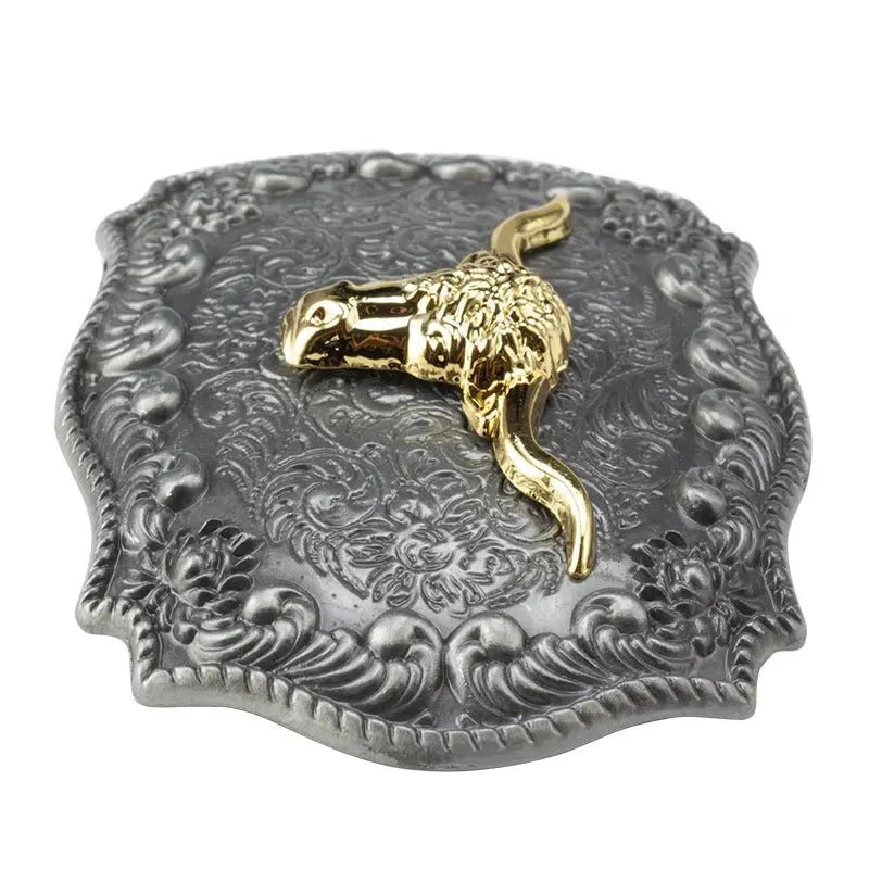 Longhorn Belt Buckle