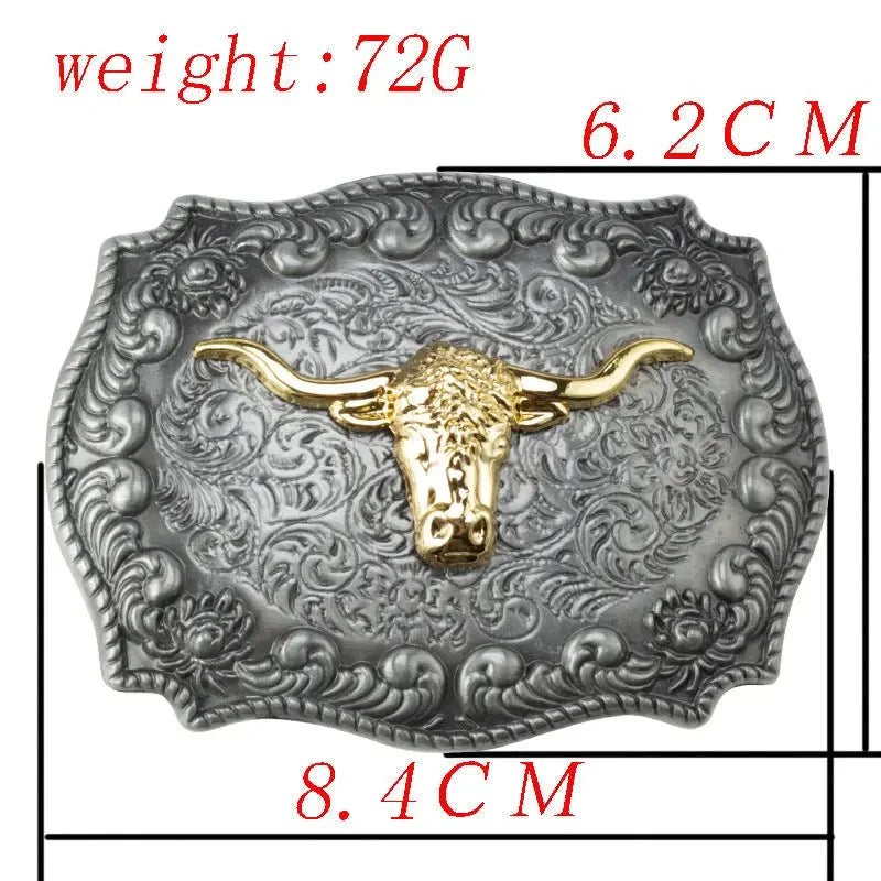 Longhorn Belt Buckle
