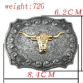 Longhorn Belt Buckle
