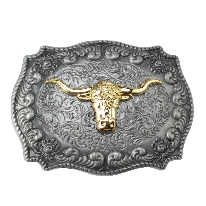 Longhorn Belt Buckle