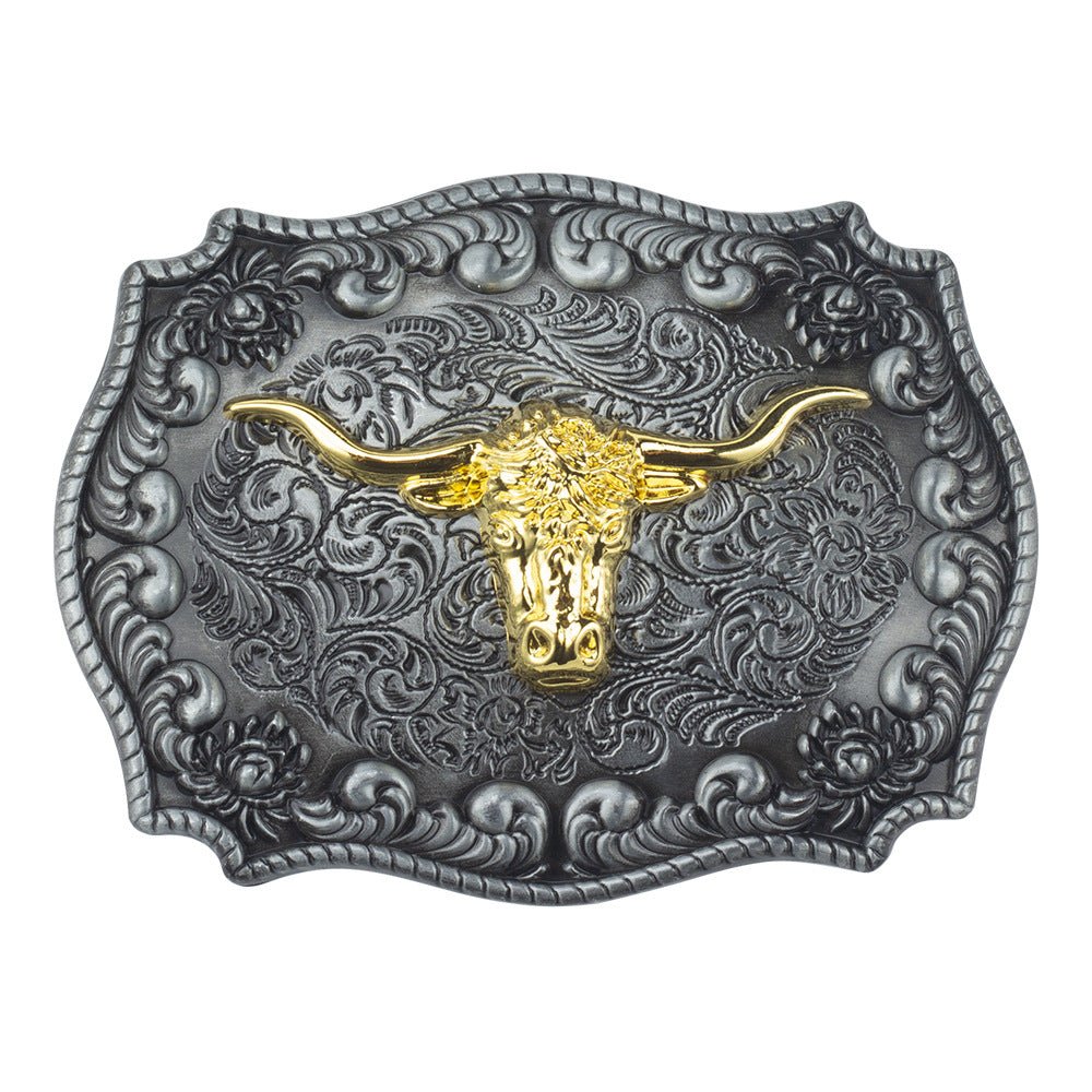 Longhorn Belt Buckle