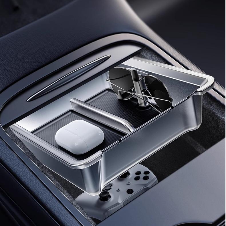Center Console Storage Kits for Model Y Juniper / Model 3 Highland (2PCS) | Sikunuo