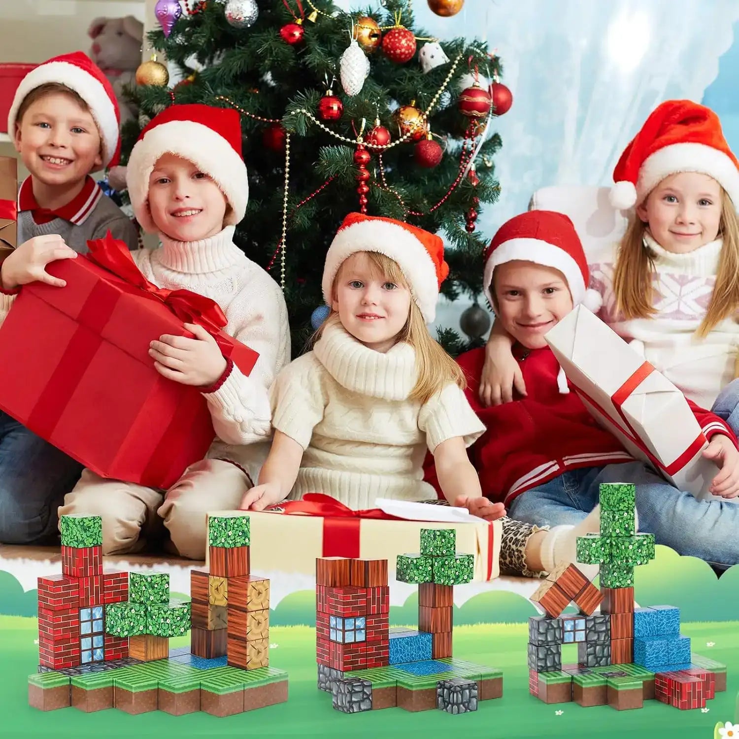 Magnetic Building Blocks Set