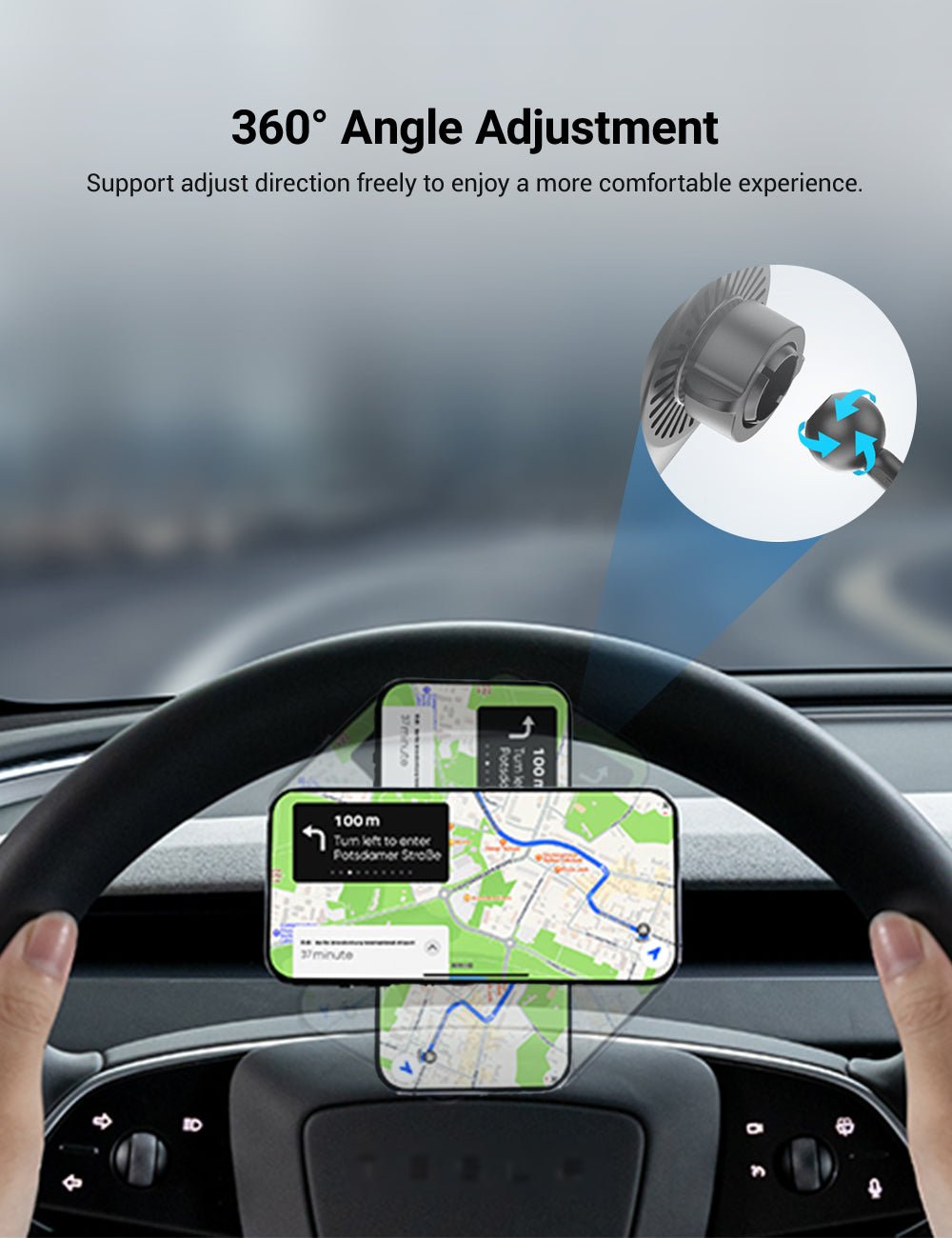 Magsafe Phone Mount for Model 3 / Model Y | Sikunuo