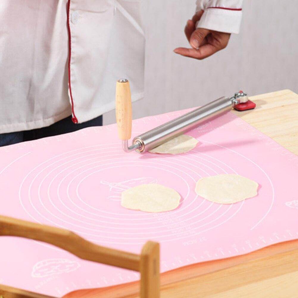 Sikunuo | Stainless Steel Easy Dough Roller Pin