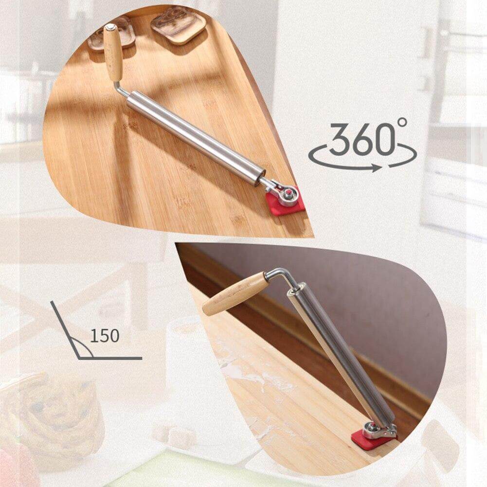 Sikunuo | Stainless Steel Easy Dough Roller Pin