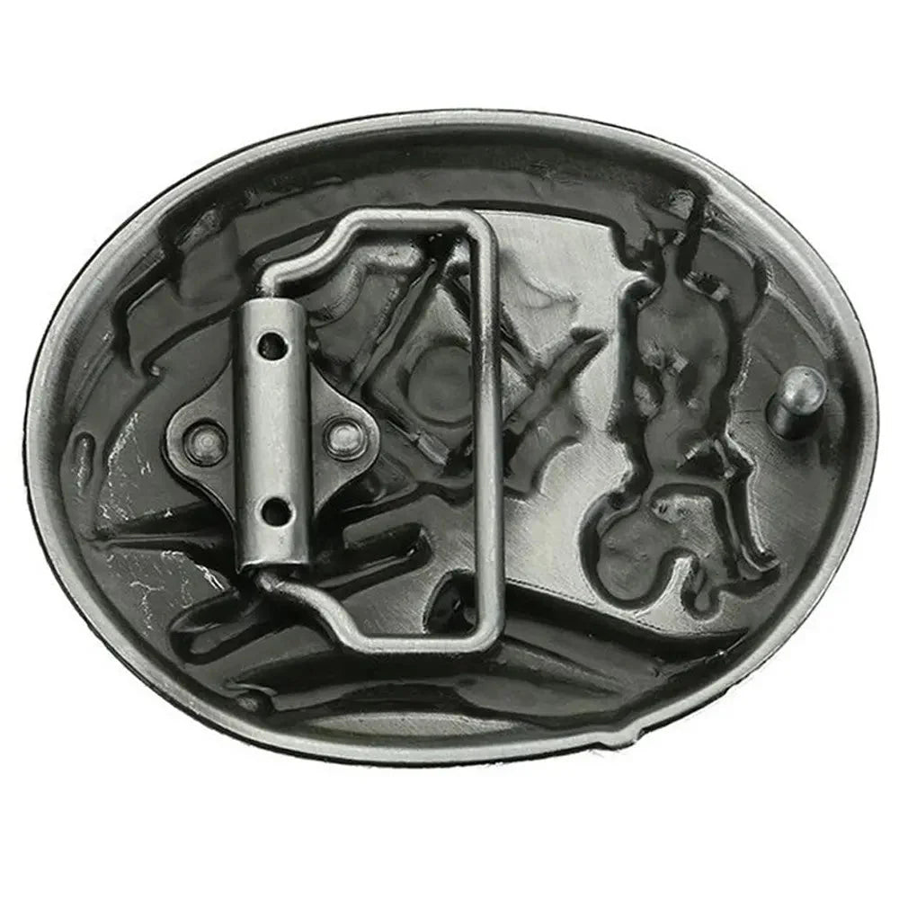 Mason Serving The Community  Belt Buckle