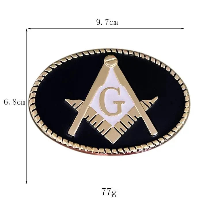 Masonic Belt Buckle