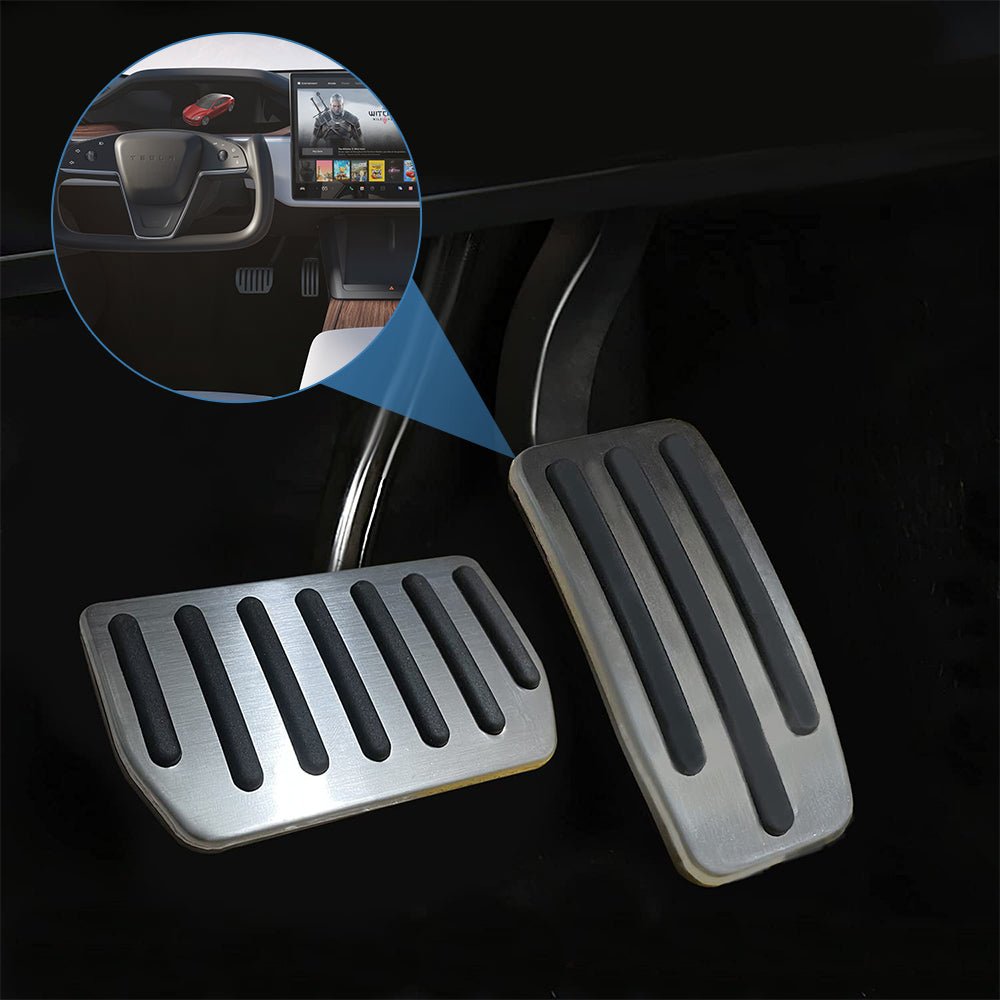 Metal Gas And Brake Pedal for Tesla Model S/X 2017-2021