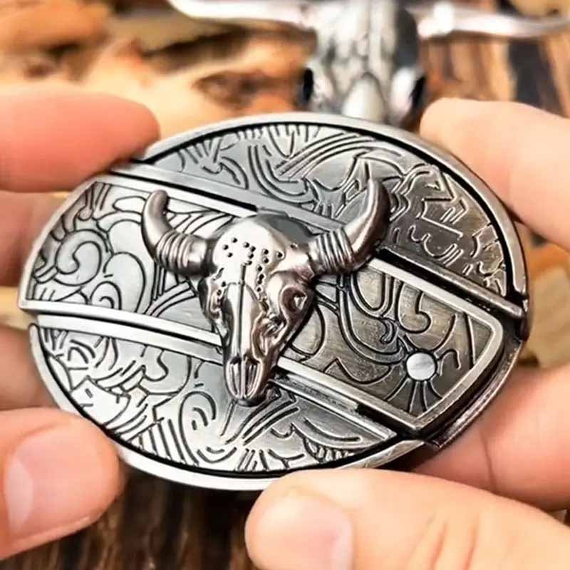 Cool Belt Buckle – Custom Text Engraved on the Back
