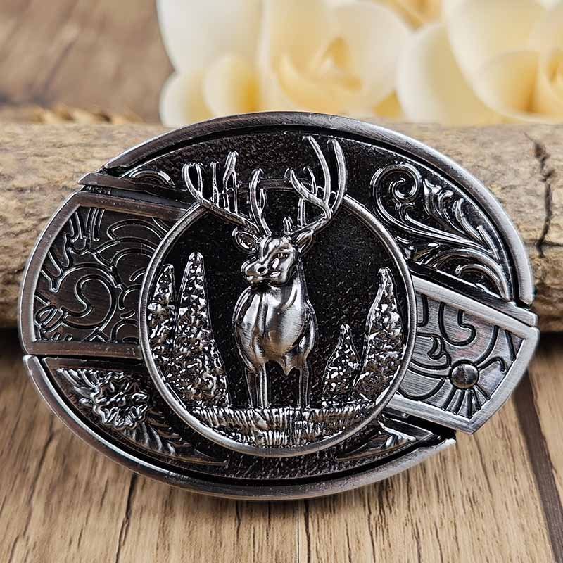 Cool Belt Buckle – Custom Text Engraved on the Back
