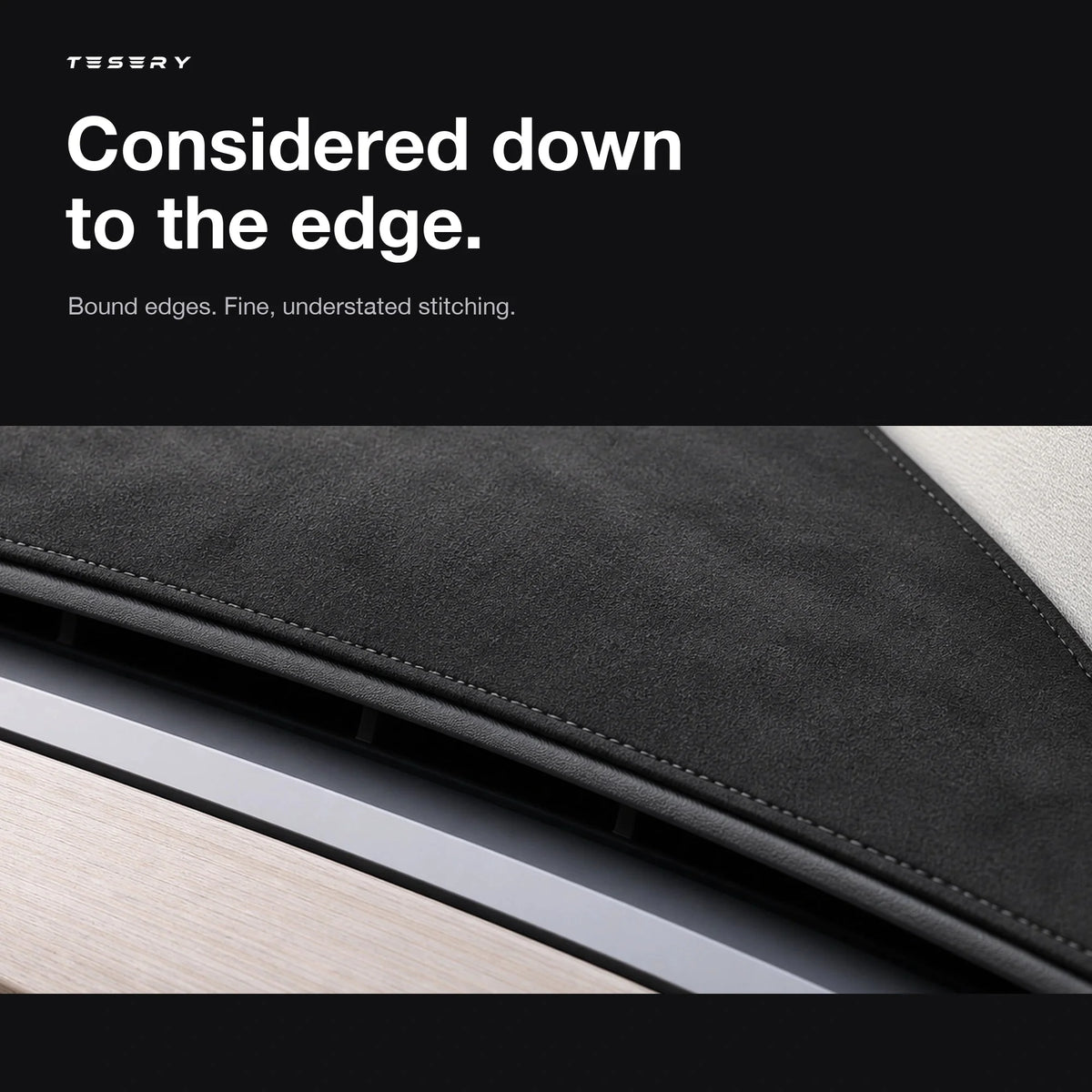 Microfiber Dashboard Cover for Tesla Model 3 & Model Y