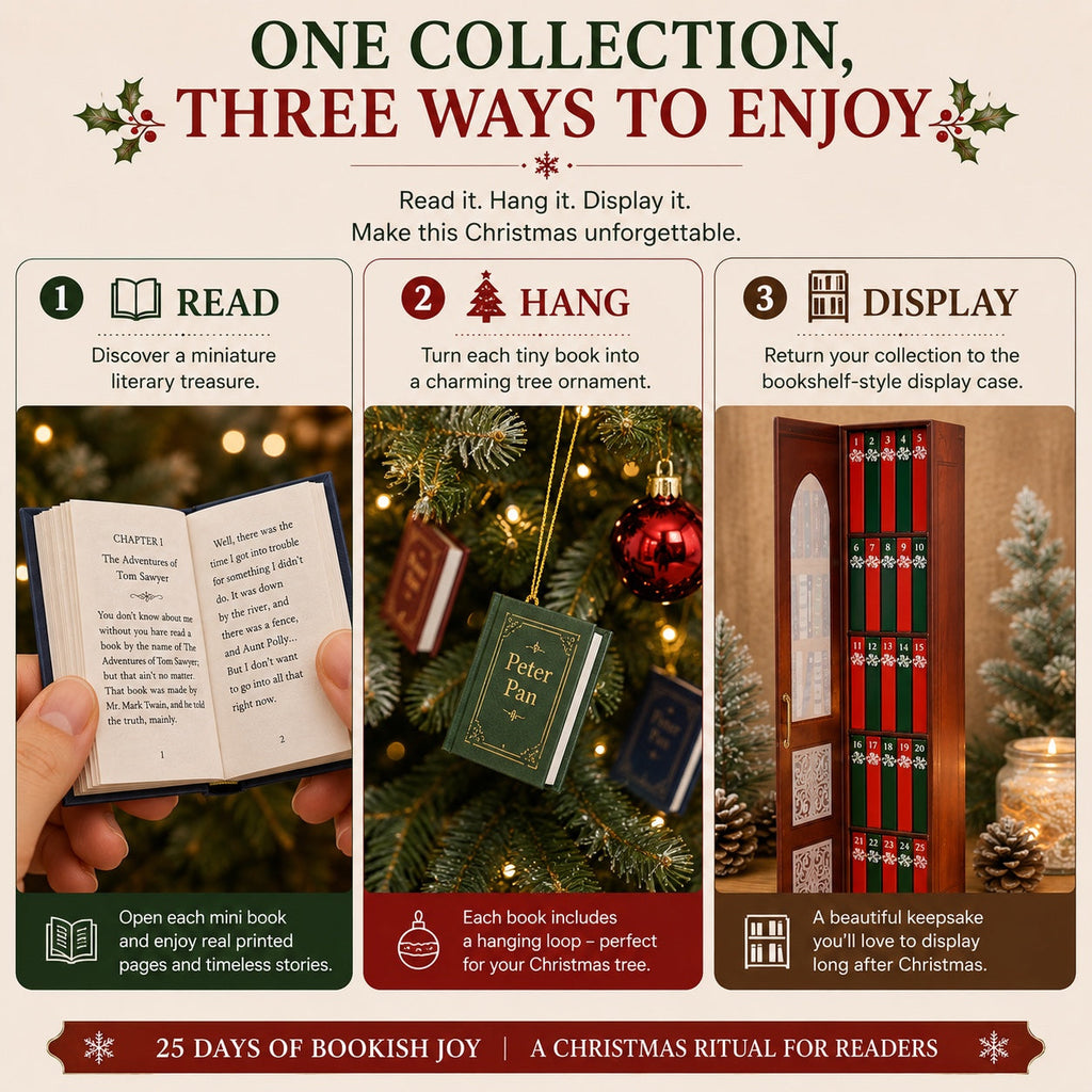 Mini Book Advent Calendar 2026 - 25 Classics for Book Lovers