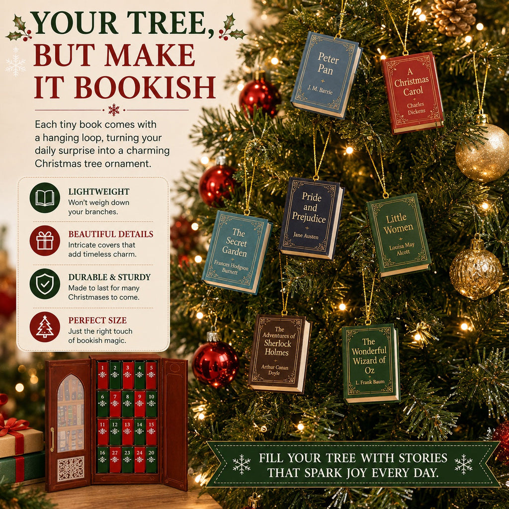 Mini Book Advent Calendar 2026 - 25 Classics for Book Lovers