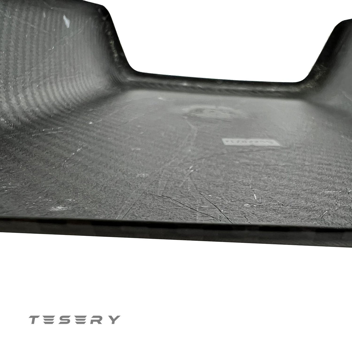 Sikunuo Model Y / 3 Armrest Cover - Dry Carbon Fiber Interior Mods