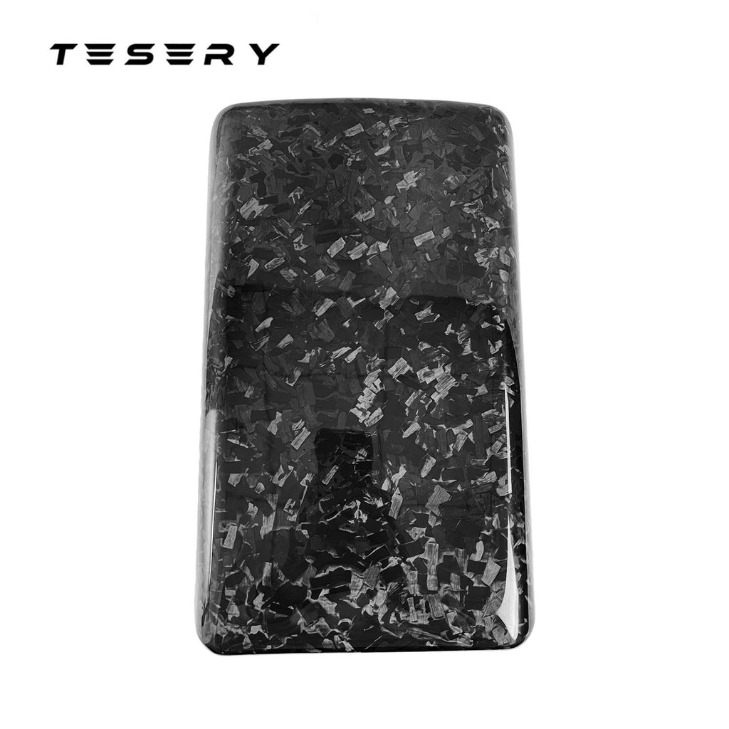 Sikunuo Model Y / 3 Armrest Cover - Dry Carbon Fiber Interior Mods