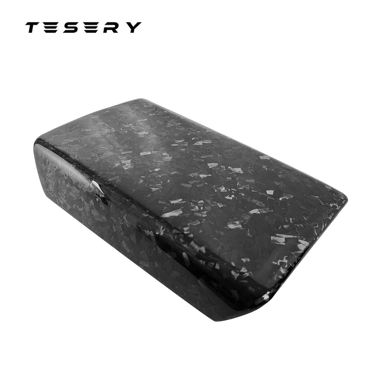 Sikunuo Model Y / 3 Armrest Cover - Dry Carbon Fiber Interior Mods