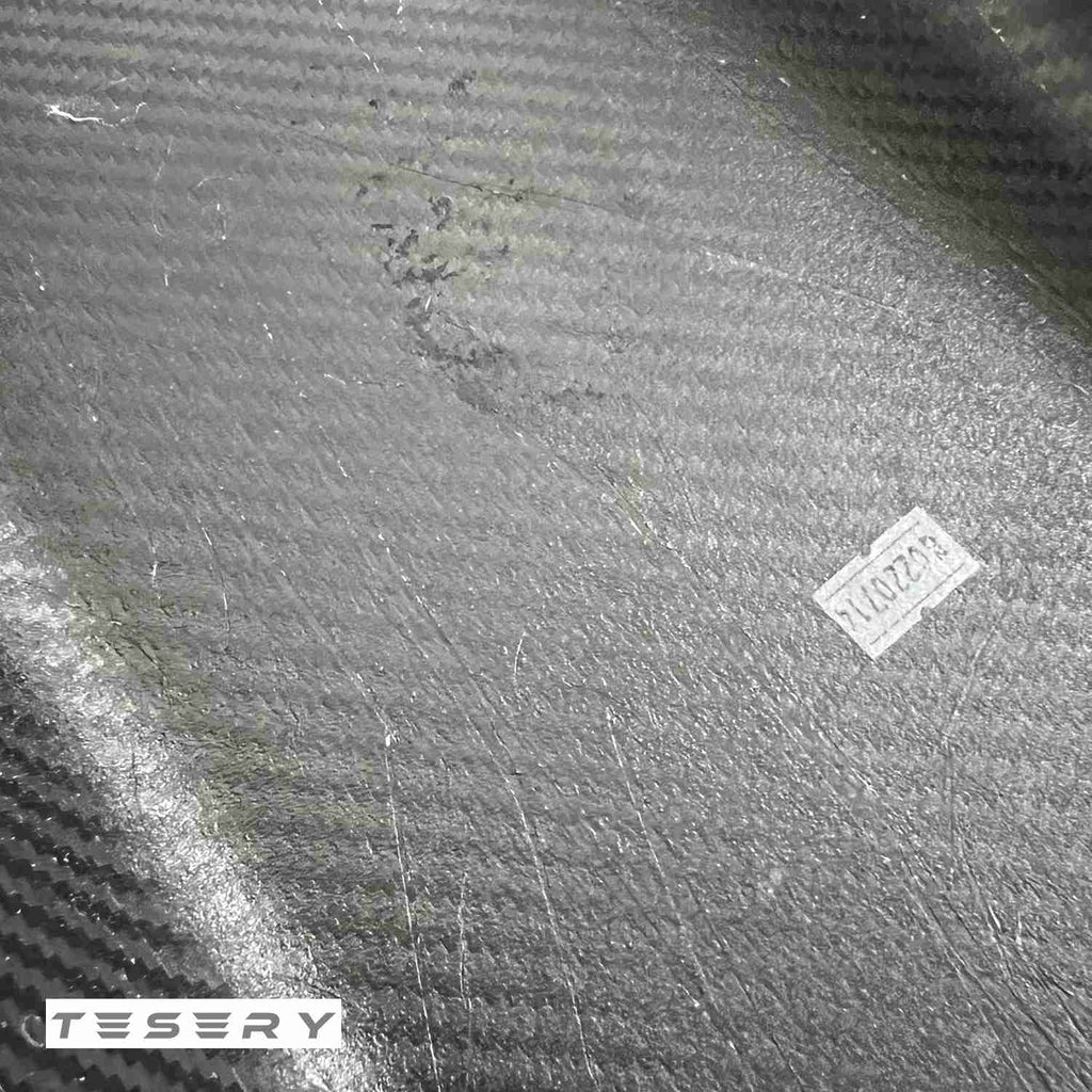Sikunuo Model Y / 3 Armrest Cover - Dry Carbon Fiber Interior Mods