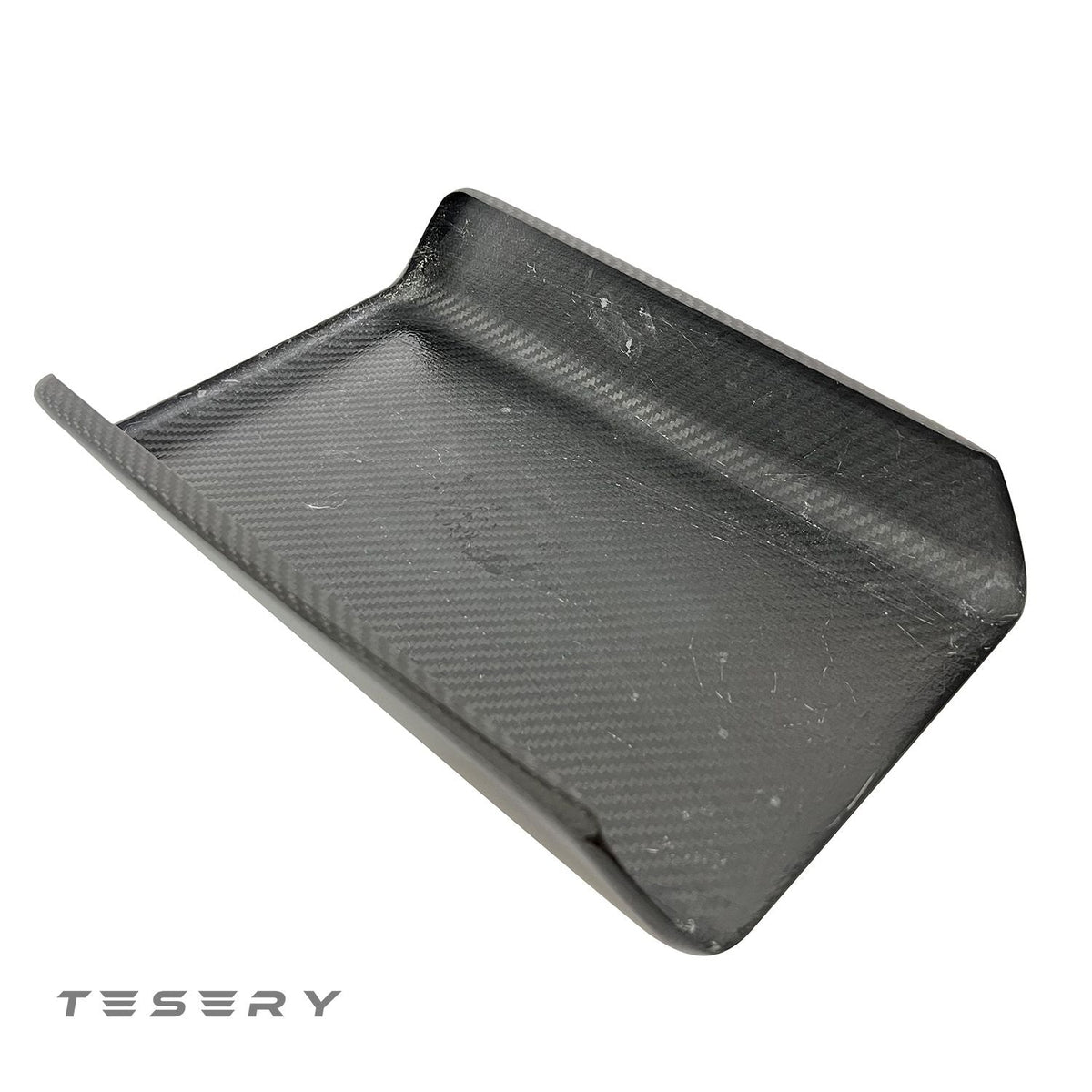 Sikunuo Model Y / 3 Armrest Cover - Dry Carbon Fiber Interior Mods