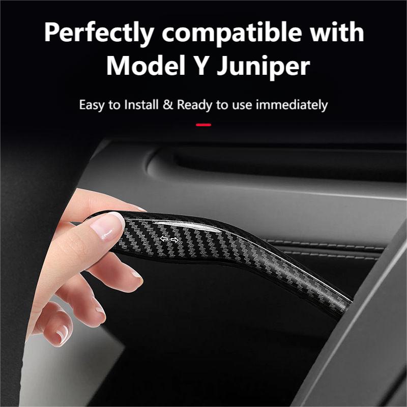ABS Turn Signal Stalk Cover for Model Y Juniper & Model 3 Highland | Sikunuo