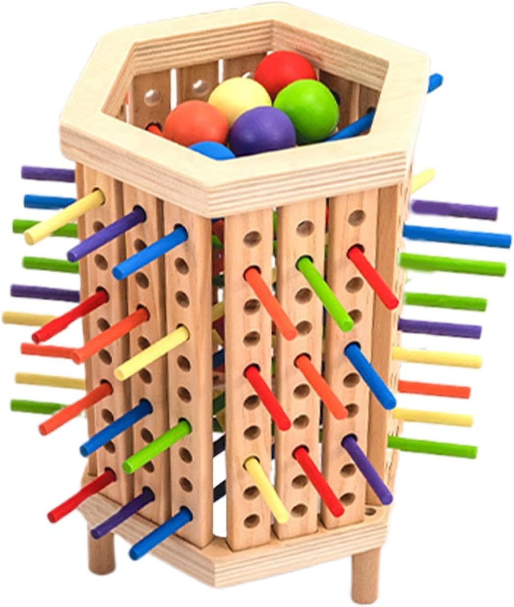 Montessori Color Sorting Tower