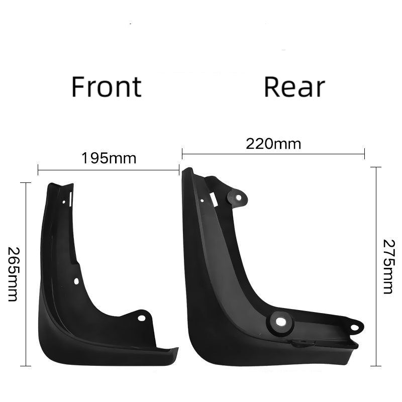Sikunuo Mud Flaps Splash Guards for Model S 2014-Present