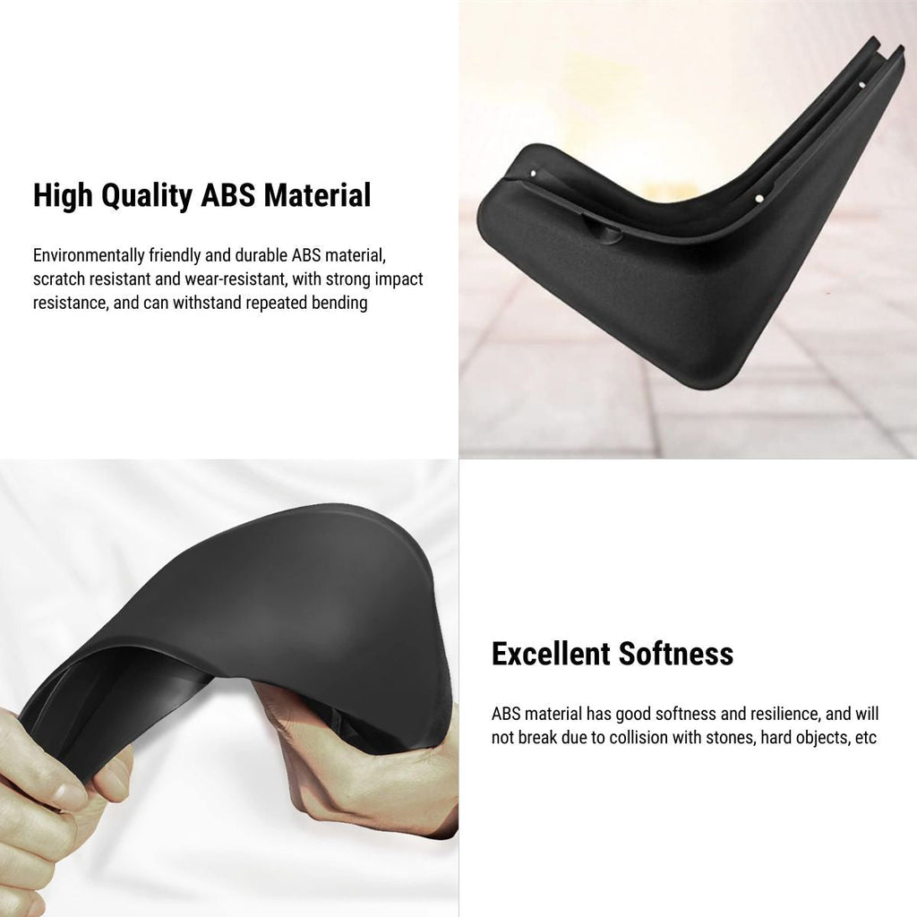 Sikunuo Mud Flaps Splash Guards for Model S 2014-Present