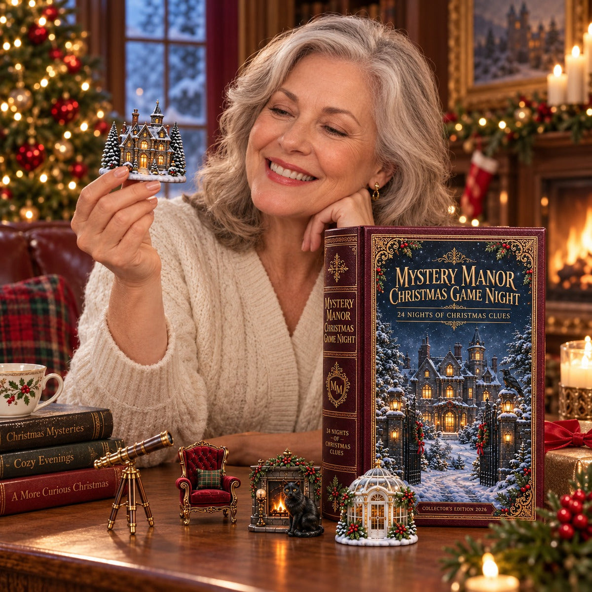 Mysterious Manor House Advent Calendar 2026 - 24 Evenings of Christmas Clues