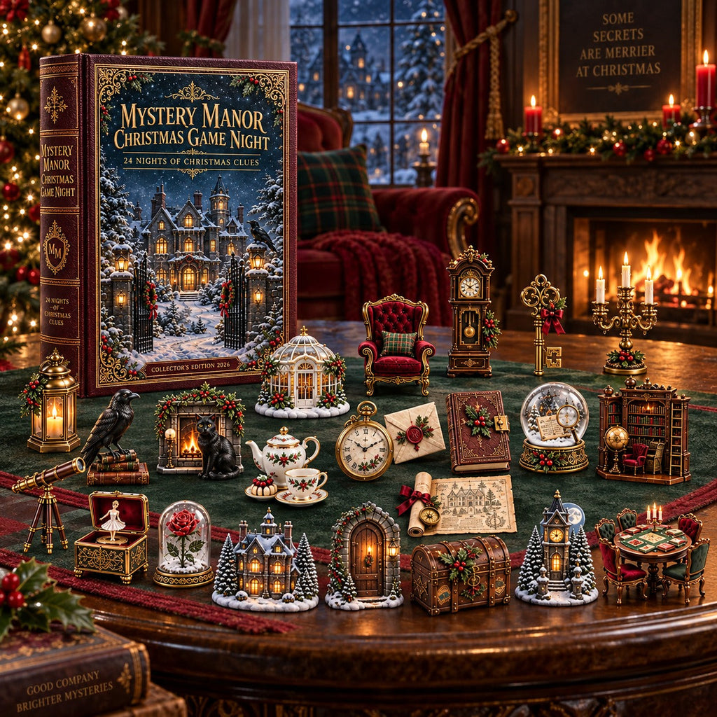 Mysterious Manor House Advent Calendar 2026 - 24 Evenings of Christmas Clues