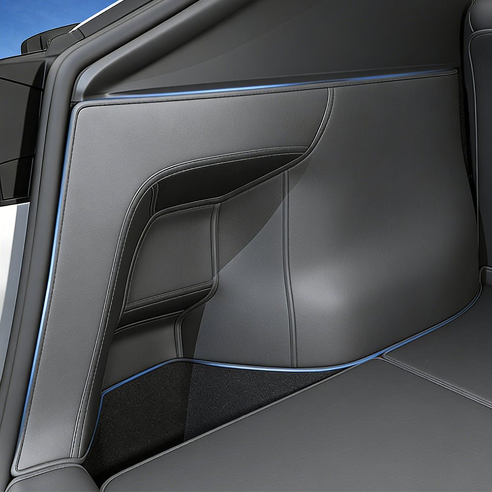 Nappa Leather Trunk Side Protectors for Model Y Juniper