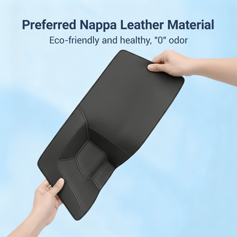 Nappa Leather Trunk Side Protectors for Model Y Juniper