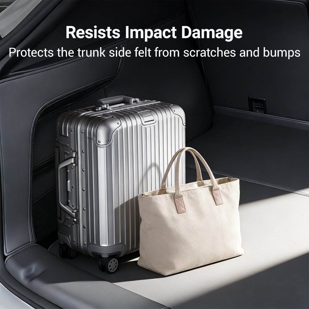 Nappa Leather Trunk Side Protectors for Model Y Juniper