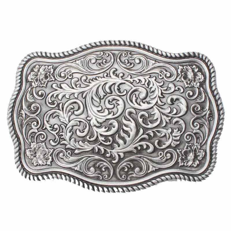 New Square Arabesque Belt Buckle