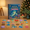Ocean Wonders Advent Calendar 2026 - 24 Acrylic Sea Creature Ornaments