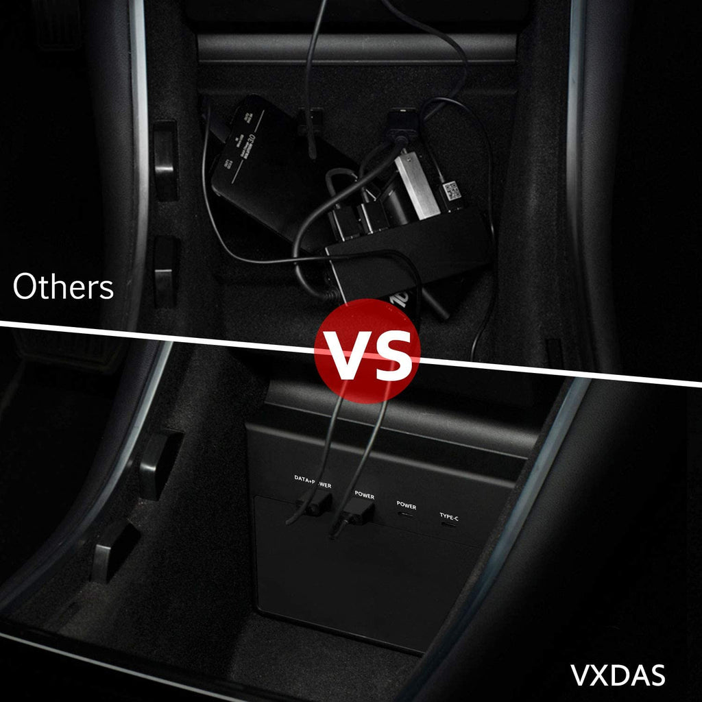 Old style hub USB hub for Tesla Model 3 (2017-2020)